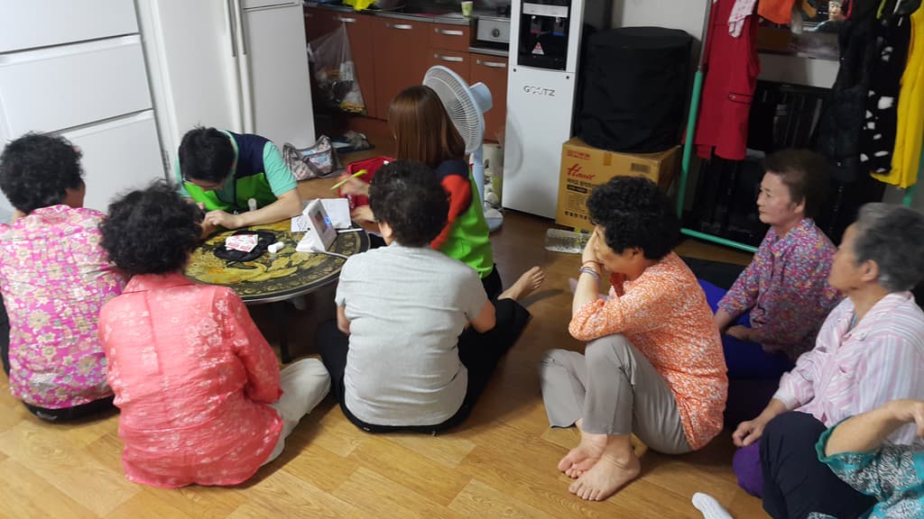 2015년 6월 경로당 방문진료