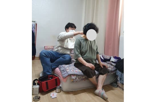 김다함&전현우&한형욱 봉사자 방문진료 활동