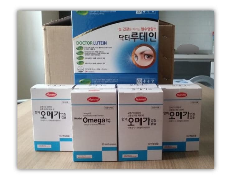 신우팜에서 눈영양제 등 의약품 후원해 주셨어요~