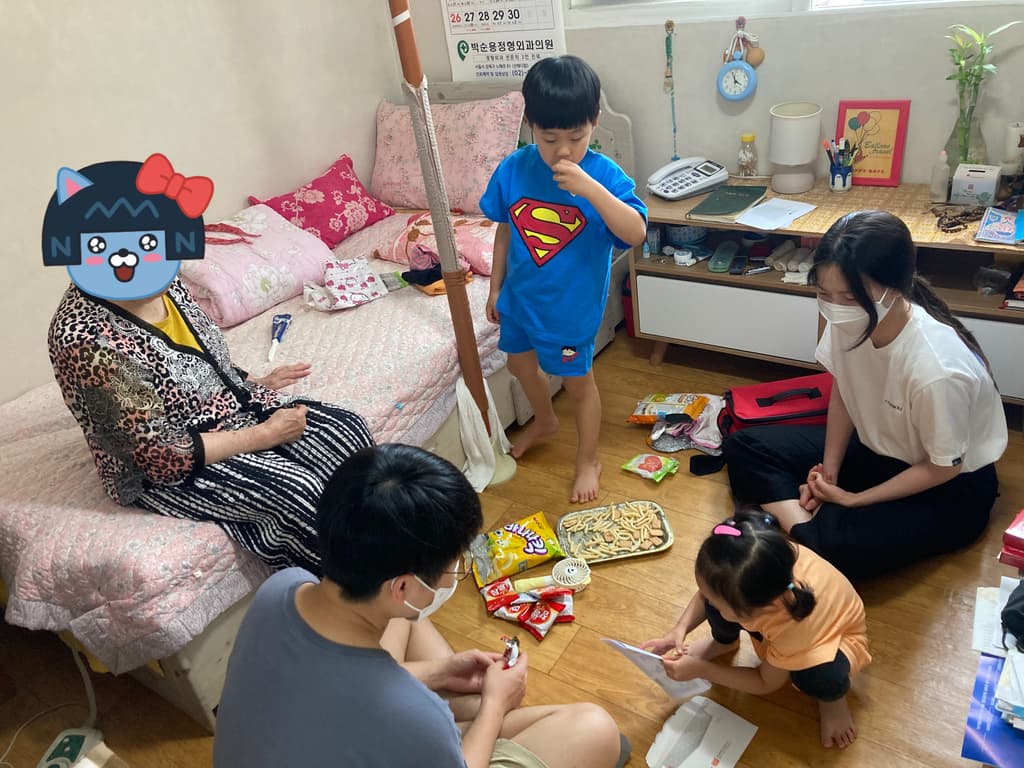 6월18일 방문진료 봉사소모임 진행