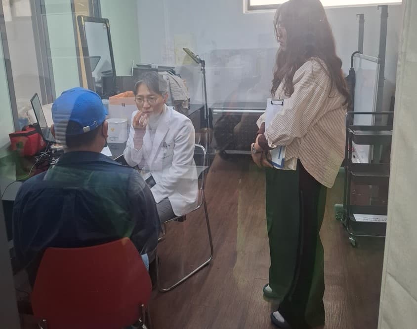 2026년 5월 이주민 무료진료 봉사진행