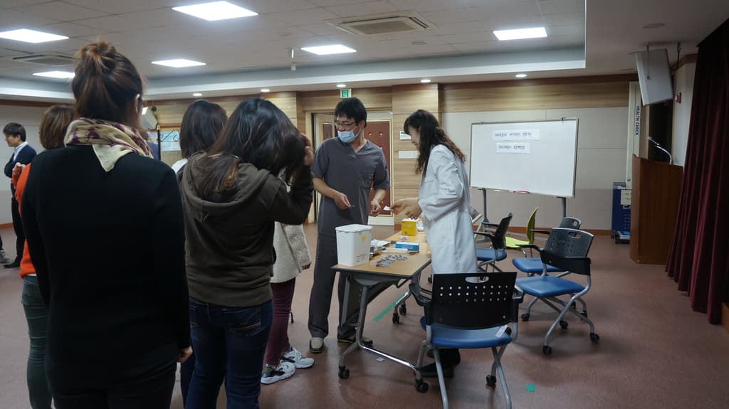 강북구공부방교사 독감예방접종