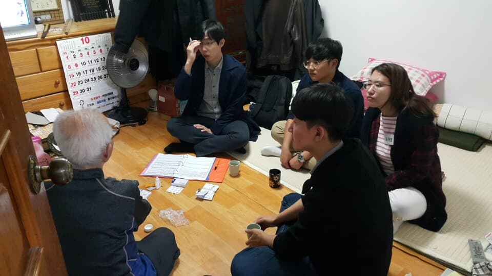 가천의대 예과생 봉사활동 진행