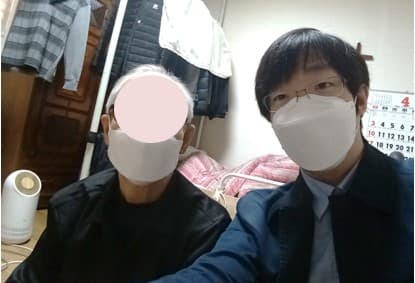 손홍석 봉사자 김00어르신댁 방문~